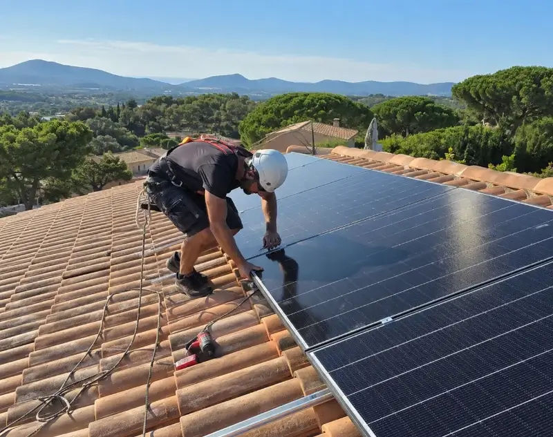 Installateur panneaux solaires Cuges-les-Pins — pose photovoltaïque sur toiture