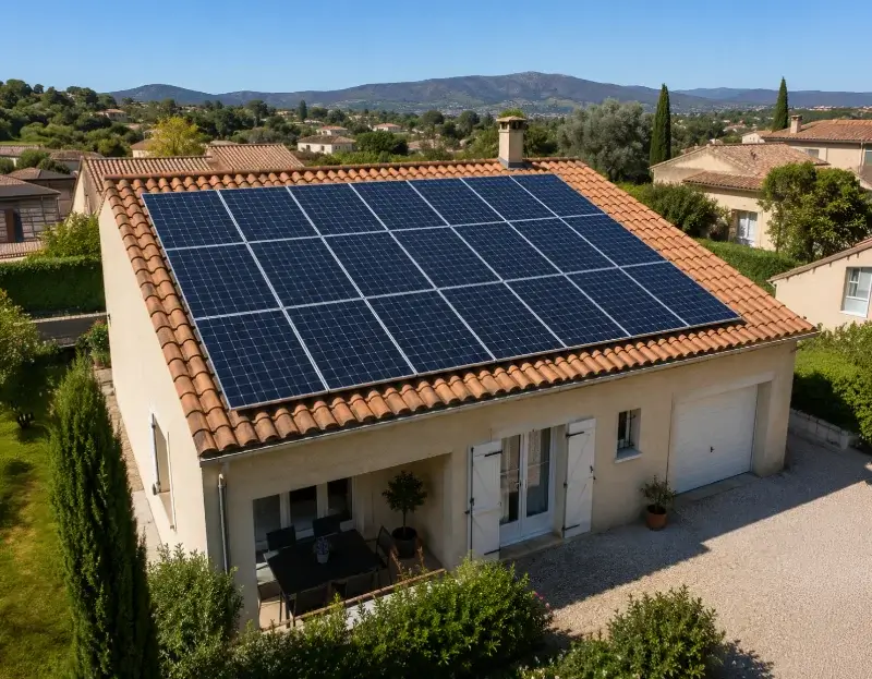 Prime à l'autoconsommation panneaux solaires Cuges-les-Pins — aide financière de l'État